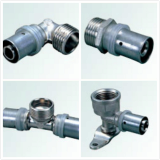 press fittings for composite pipes